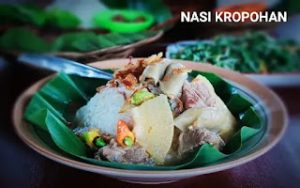 Nasi Kropohan kas demak