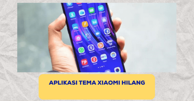 Aplikasi tema Xiaomi hilang