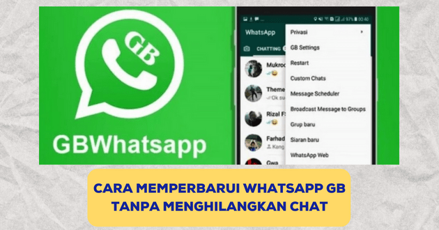 Cara memperbarui Whatsapp GB tanpa menghilangkan chat