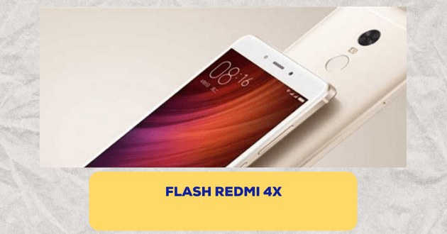 Flash Redmi 4x