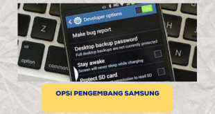 Opsi pengembang samsung