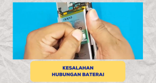 kesalahan hubungan baterai